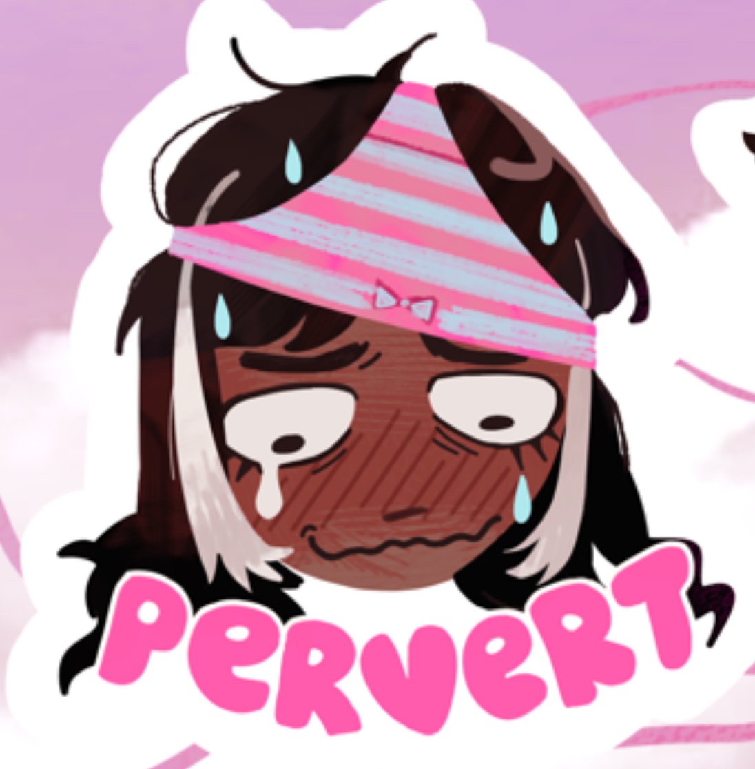 Gemrayumeno's tweet photo. havent played money for girls but this sticker spoke to me https://t.co/1sS7C9Tax6