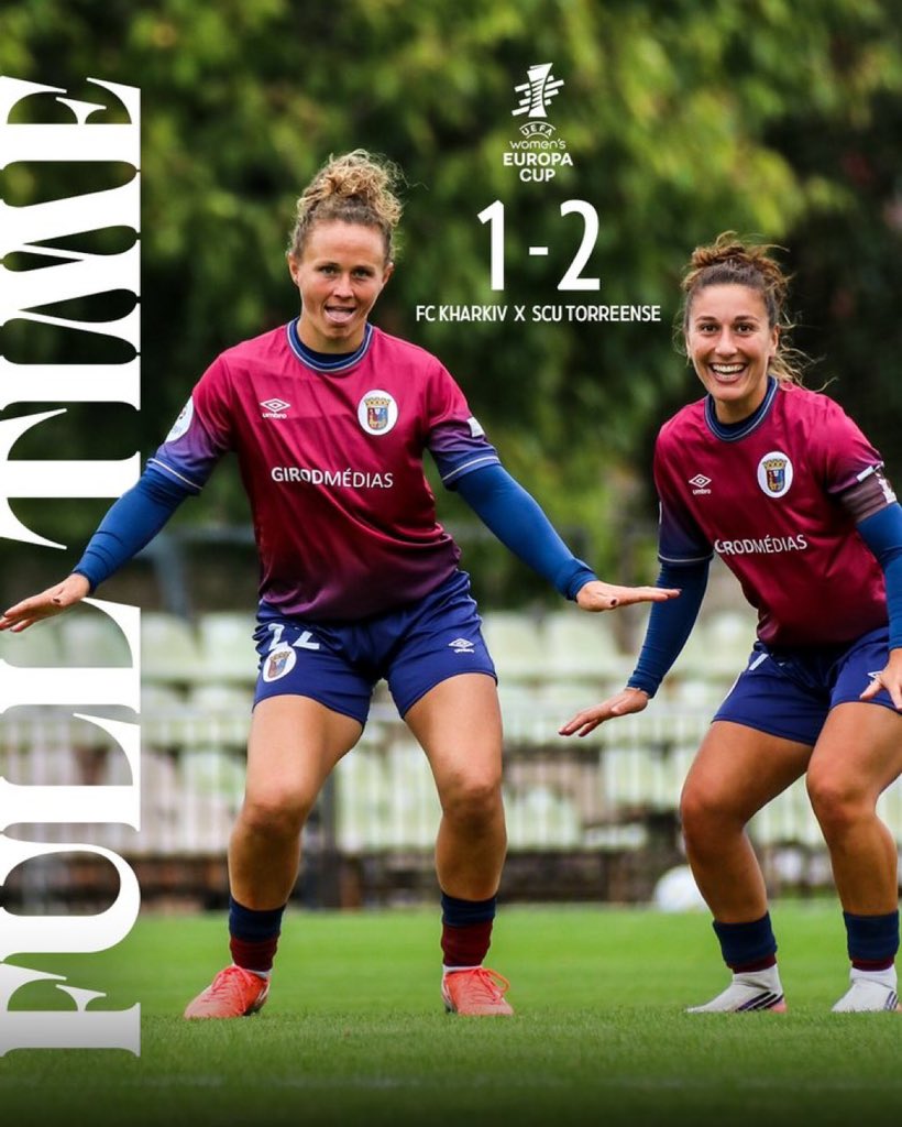 CabineSport's tweet photo. Torreense venceu o FC Kharkiv por 1-2 na 1.ª mão da última ronda de qualificação para a Taça da Europa feminina. https://t.co/icRhRsWFSO