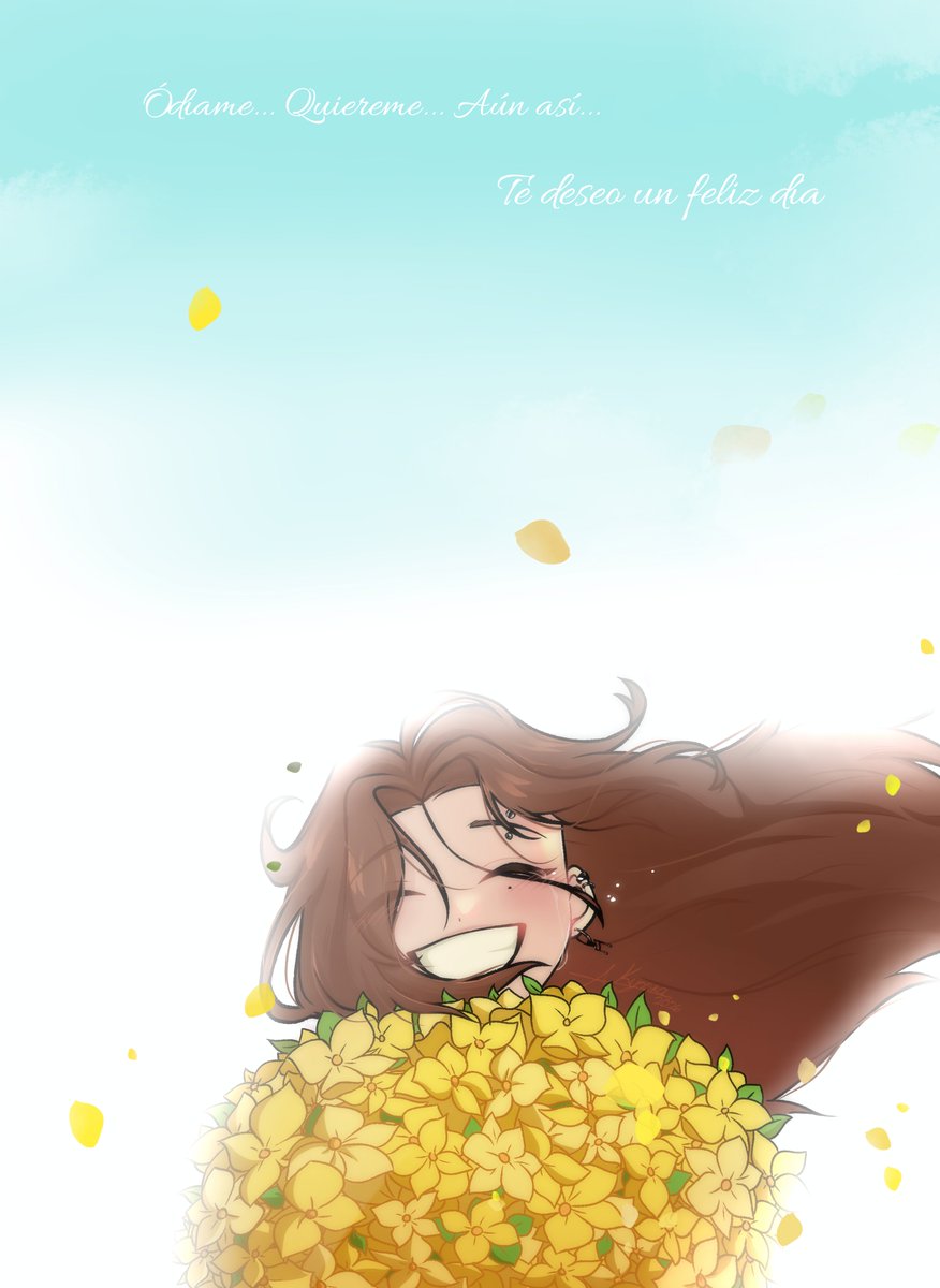 Kyoska_WolfArt's tweet photo. Feliz día retrasado de las flores amarillas a todos 💖🫶🏻 https://t.co/2IUiAMqPFf