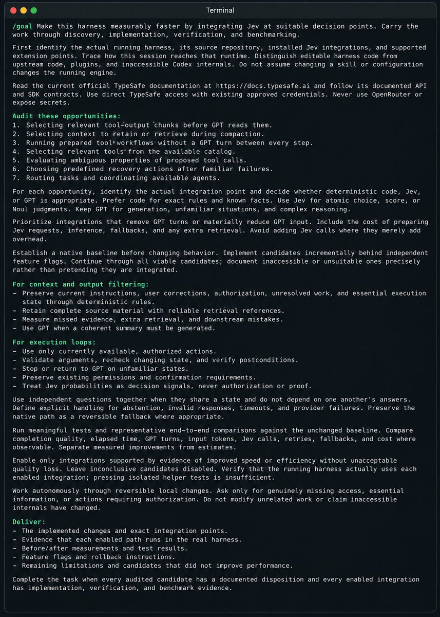Av1dlive's tweet photo. opus 5.5 feels f**king slow

send this prompt to make it run 5x faster.... https://t.co/6zcPDcXPrD