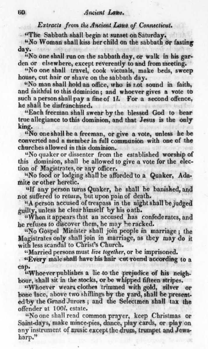 MasterBantering's tweet photo. @wendelltalks 🇺🇸had it already.
Well more like Christian Regionalism. It didn't work and turned out more like what the Non-Conformist Congregationalist fled here from👇
🇺🇸decided ✝️ WESTERN Anglo-Protestant
Moral Principles using 
'Liberty of Conscience' codified was 💯👍 https://t.co/bmgut4TeTI