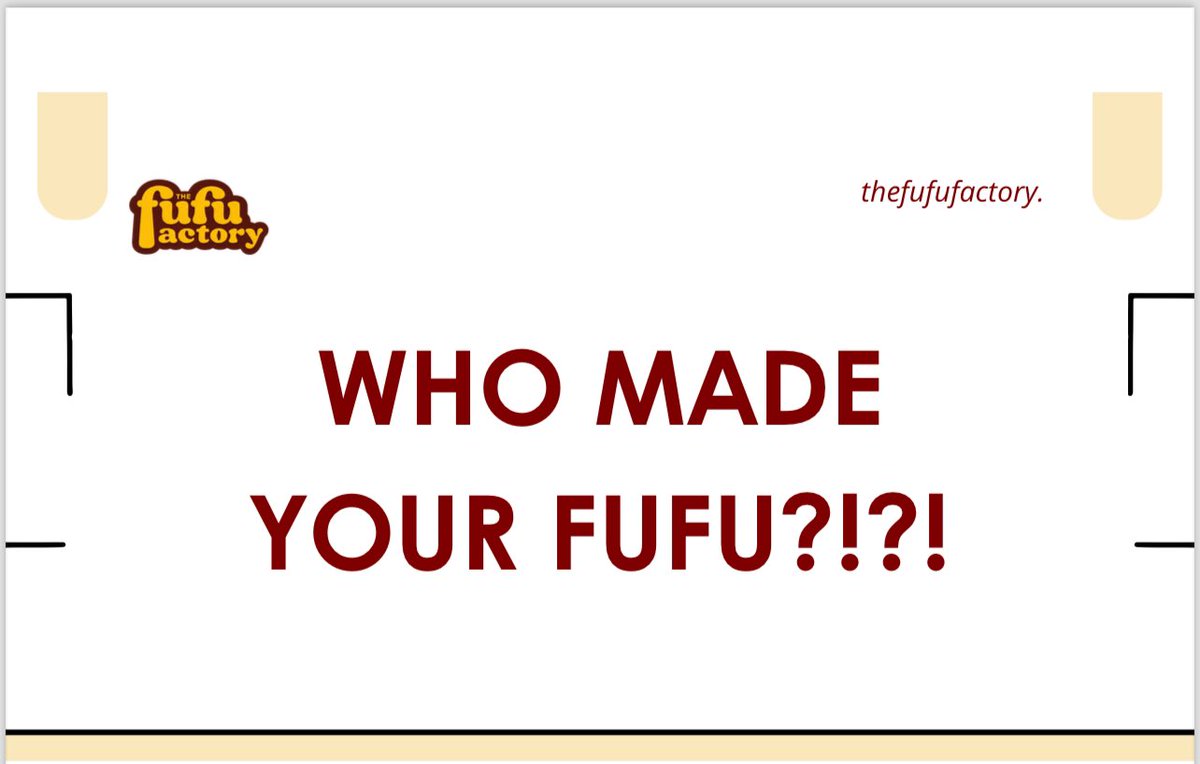 thefufufactory's tweet photo. We started this conversation to ask questions, not to create fear, but to encourage accountability.

This has never been about condemning small-scale producers or the livelihoods built around fufu. 

It’s about believing that tradition and accountability can exist side by side… https://t.co/wnsoFSEbap