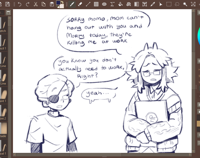 yaomao052113's tweet photo. i've discovered yumeparenting im evil mortys mom now https://t.co/NBIBbT9M7N