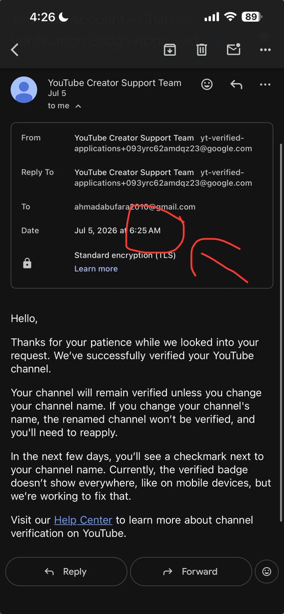 marioplayytime1's tweet photo. What has happened to YouTube’s support and moderation systems?

Within a 3-hour window, my channel @smbgt went from being awarded an Official 100K Verification Badge to being completely terminated by an automated bot for "Spam/Scam"—with zero prior warnings or strikes.

How does a channel pass YouTube's strict manual review process to earn a verification badge, only to be flagged three hours later as a policy-violating spam account?

I built my community from scratch, creating original, highly edited Gorilla Tag VR skits and meme Shorts purely for entertainment. I never misled my viewers, never redirected traffic off-platform, never used sub-for-sub tactics, and never attempted to exploit my audience. My content is 100% original transformed.

Despite providing detailed proof and explaining the automated mistake, I am stuck in an endless loop with AI support agents who keep giving me generic, copy-pasted rejections. No human has actually looked at my content or my case.

@TeamYouTube  I spent years building my community from zero, only for a glitchy automated system to wipe it out in 3 hours. I just want a real Trust & Safety specialist to review @smbgt and look at the actual facts.