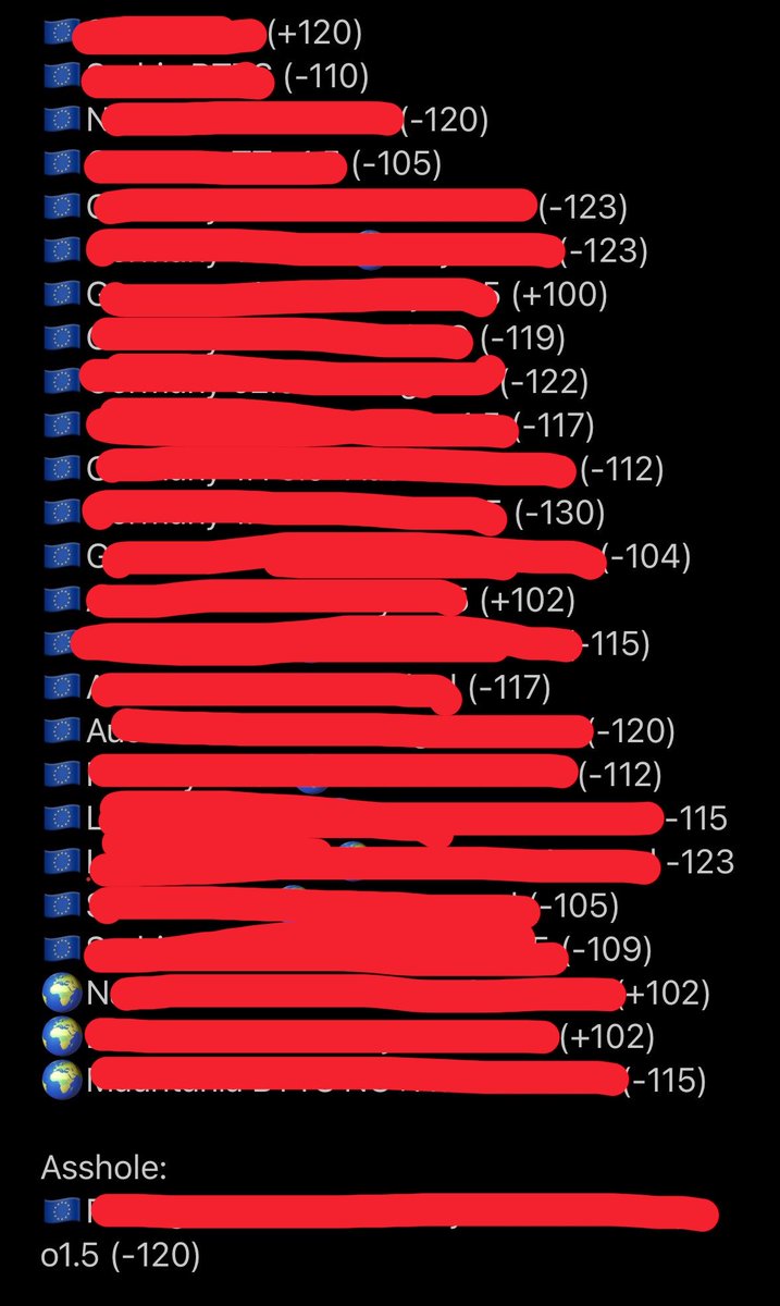FuckParlays's tweet photo. WE’RE FUCKIN BACK BOYS🔥‼️

LOADED VIP CARD FOR TOMORROW👍🏻

Every 75 Likes+RT+Comments = 1 FREE WINNER FOR EVERYONE⚽️💰✅ https://t.co/Jwq7rKrrpW
