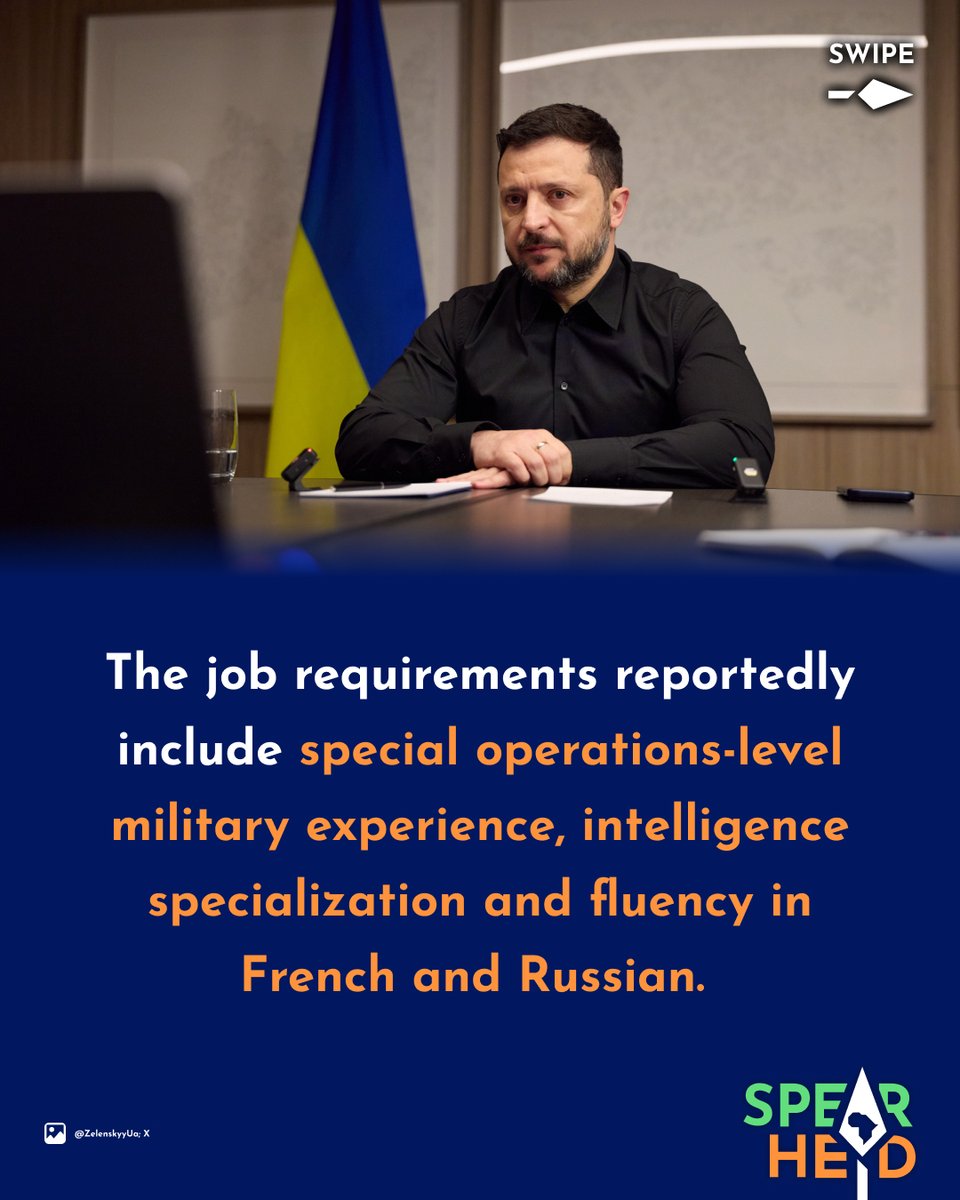 Spearhead_Af's tweet photo. BREAKING: Ukraine Recruiting Mercenaries To Invade AES, New Report Alleges

In a chilling new development, Ukraine is reportedly actively recruiting mercenaries to “combat hostile foreign expeditionary forces” along the Ghana-Burkina Faso border. This could signal an impending Ukrainian plan to invade AES territory as part of its purported global war against Russia.

This development was reported in a now heavily-restricted tweet on X by French journalist @Malbrunot – a tweet which is currently invisible in some locations.

The Spearhead will continue to monitor the situation.