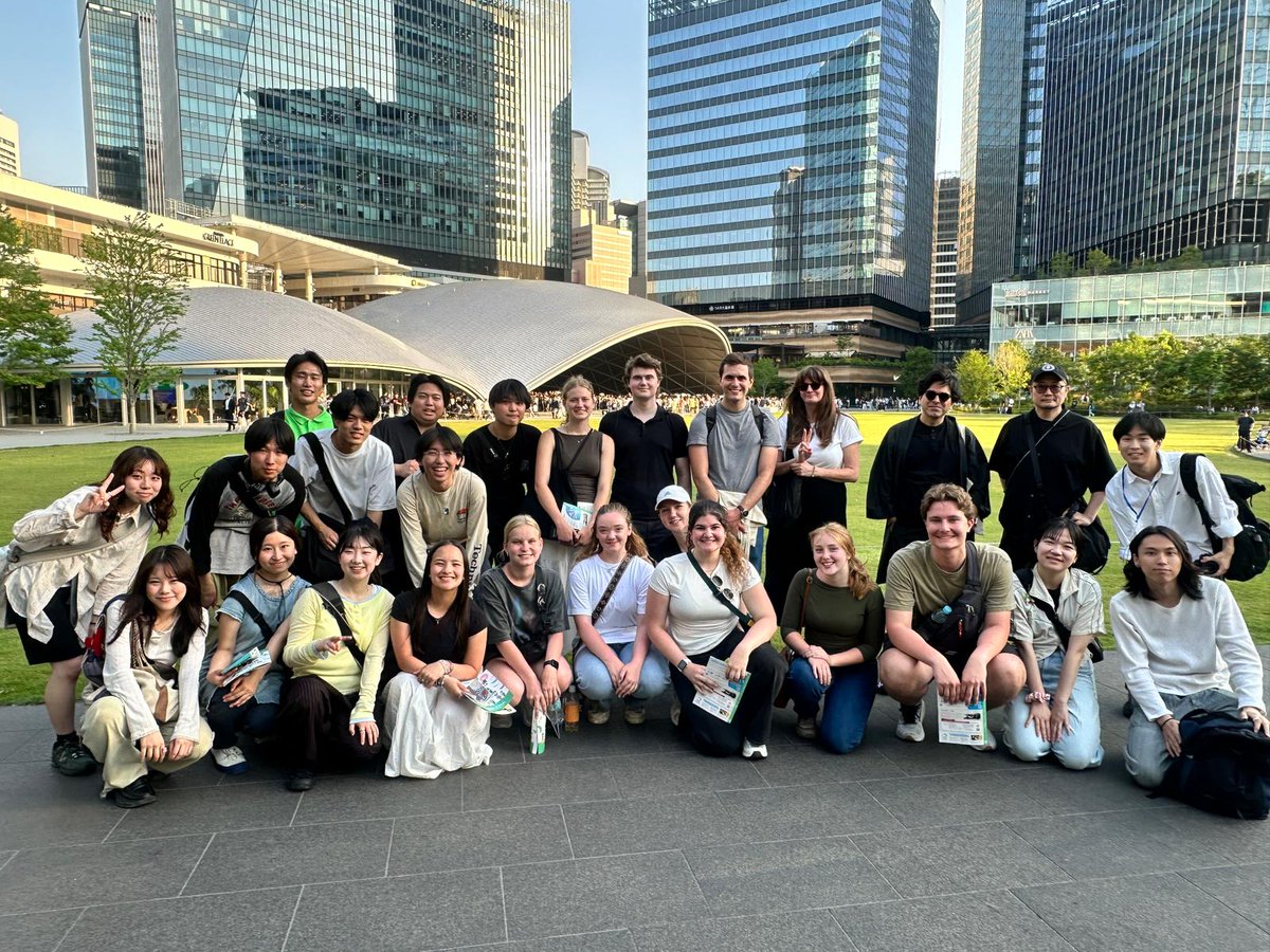 OSUGlobal's tweet photo. Architecture students explored Japan’s design culture through “Japan: Fieldwork in Micro-Urbanism,” a new @KnowltonOSU study abroad program. From Tokyo to Osaka, students examined alleys, markets and everyday spaces shaping urban life. #BuckeyesAbroad 🇯🇵
https://t.co/mJqw9eFkWZ https://t.co/sH4v44rLdH