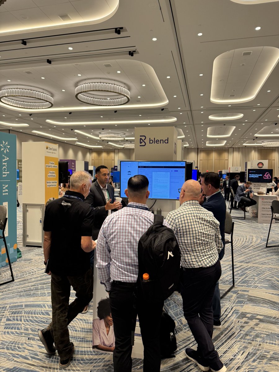 blendlabsinc's tweet photo. That's a wrap on ACUMA Annual! Thanks to everyone who visited our kiosk to see Blend Autopilot or caught Reva Rao's session.

Let's keep the conversation going: https://t.co/atE2C9brmg

#ACUMA #CreditUnions https://t.co/ixrZdaABqs