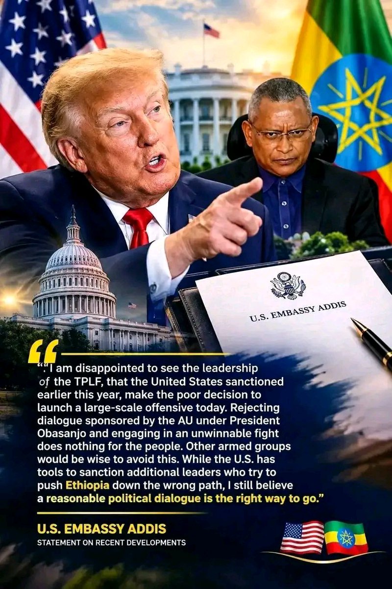 united_ethiop's tweet photo. @Reuters #Breaking_News!
📌Donald trump warned TPLF! and newly collaborated team https://t.co/wxM1Tk2wlh