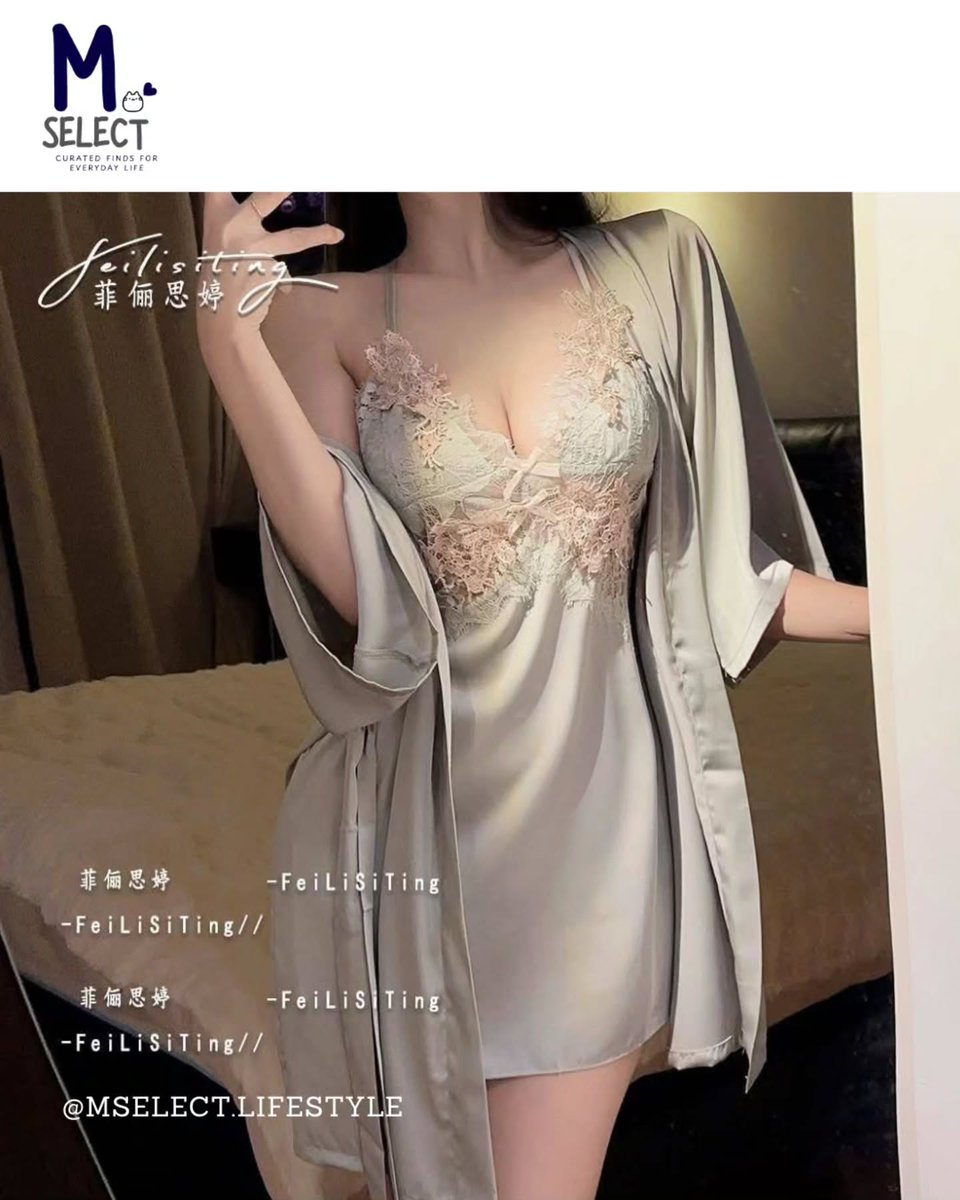 MarcosNunesmv's tweet photo. Pretty, comfy, dan dibuat untuk malam-malam cozy kamu. Siapa bilang baju tidur nggak bisa bikin kamu makin percaya diri? Soft, nyaman, dan bikin kamu merasa ekstra cantik. Pre-order tersedia
Harga 350k termasuk outer
Size M-XL
DP 50%
DM untuk order https://t.co/K92ssj1FV2