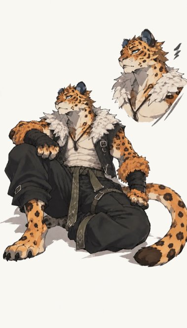 e1unezee's tweet photo. ⚔️ A fierce leopard warrior standing strong with a bold and fearless presence! Powerful, stylish, and always ready for battle! 
#Art #DigitalArt #CharacterArt #OCArt #ArtistOnX #ArtCommission #CommissionOpen https://t.co/IhKcDRXzhF