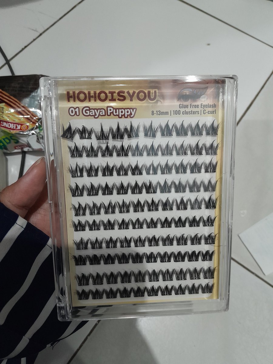 mintychocoi's tweet photo. wts preloved bulu mata hohoisyou puppy 

- 20k exc admin oren
- dom bogor
- udh dipakai 6 helai untuk dicoba

#zonauang https://t.co/0mTc0a2Kct