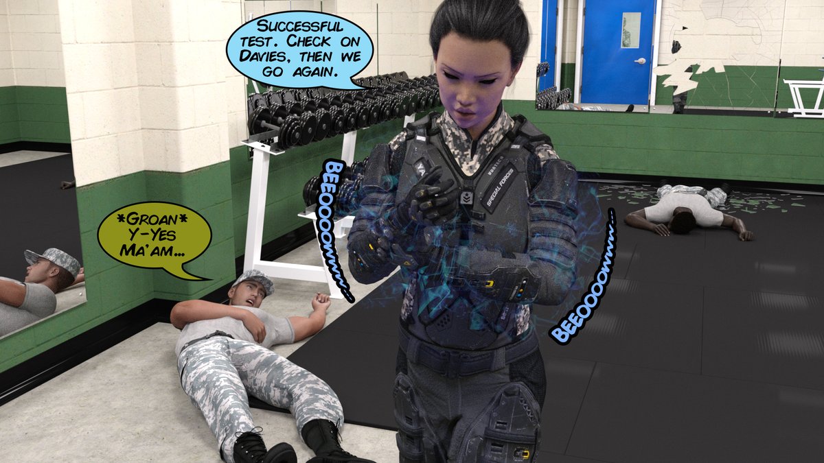 NexyComics's tweet photo. Splintered Cells ๐ต๏ธโโ๏ธ (Pages 45-48)
Successful test?? The two on the floor would like a word-
#Transformation #TGTF #Shapeshift https://t.co/55JWqSRkxt