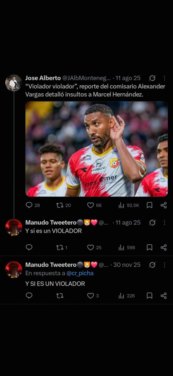 OrtizPyk's tweet photo. @manudo_tweetero @JosueQuesada17 Moralidad selectiva...
El problema acá no es el delito, es quien lo cometa, si es compa no pasa nada , si no... Me indigno https://t.co/sMcAS7HBPX