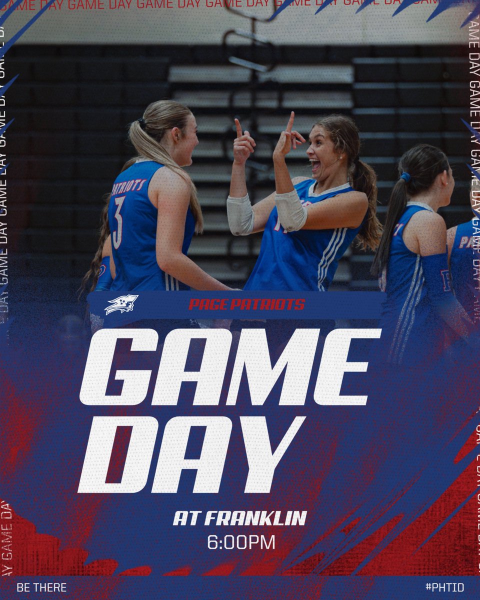 wcsPHSathletics's tweet photo. Page Volleyball heads to Franklin today! #PHTID

Graphic: Tyler King (Sports Marketing) https://t.co/dTRLXoRfyg
