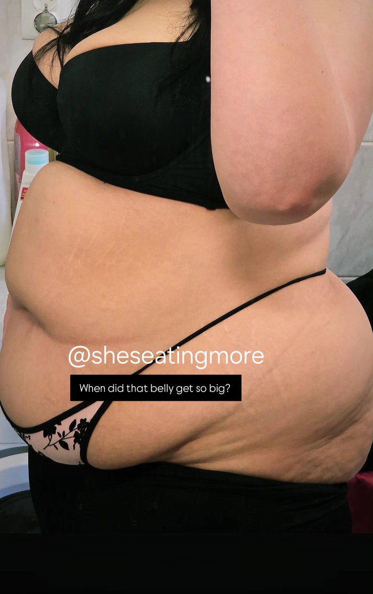 sheseatingmore's tweet photo. Oopsies I gained 20kg in 5 months 

#feedism
#feederism
#belly
#feedee
#weightgain
#stuffing
#bloated
#bbw
#bbwbelly
#feedist
#bellyplay
#bellystuffing
#curvy
#feeder
#gainer
#gaining
#weightgainer
#weightgaining
#bellylover
#bigbelly
#roundbelly
#softbelly
#fullbelly
#foodbaby https://t.co/aGpurw9C5z