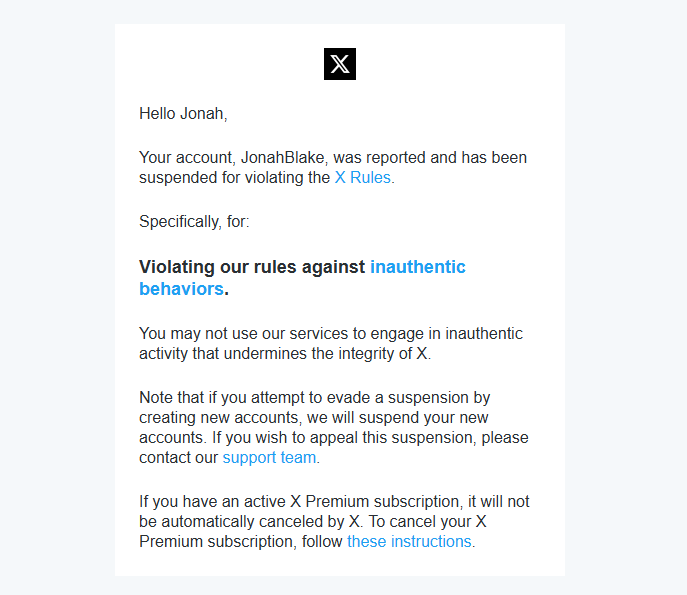 liveframe's tweet photo. Hi @Safety 

Our founder (Jonah Blake) x account was suspended after showing how @clipur and @youfadedwealth were using violating tactics to represent someone else @frankdegods as a criminal (which he is not) 

can you please investigate this as this other entity is misusing your system