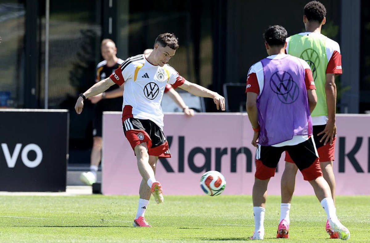 ekitikEraa's tweet photo. Florian Wirtz in training with Germany https://t.co/07TJWs1mQS