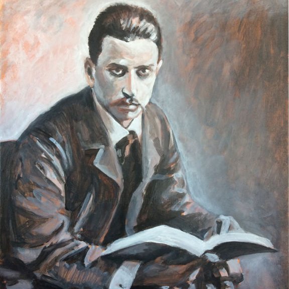 HistoryDailyyy's tweet photo. “No one can advise and help you, no one. There is only one way: go within.” 

*-Rainer Maria Rilke https://t.co/7sBfL6e11d