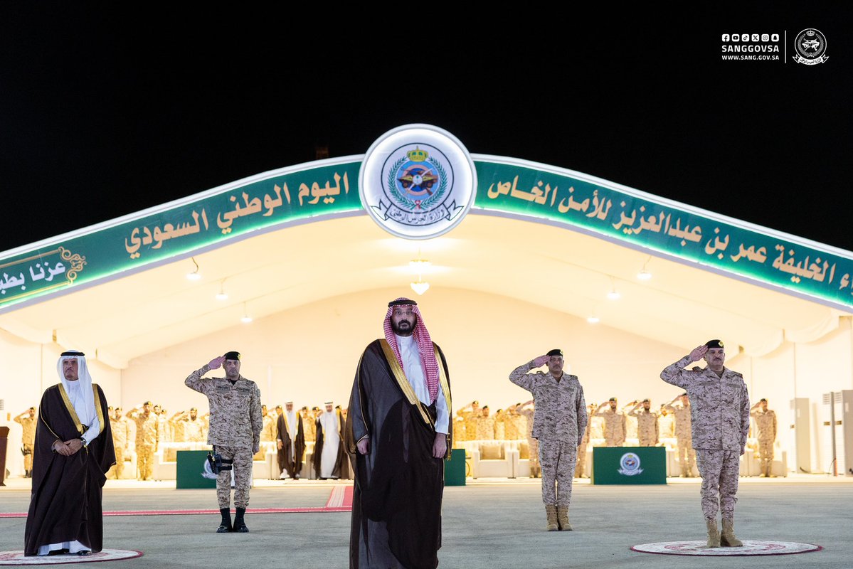 sanggovsa's tweet photo. الأمير #عبدالله_بن_بندر وزير الحرس الوطني يزور قيادة لواء الخليفة عمر بن عبدالعزيز للأمن الخاص بمنطقة القصيم، وكان في استقباله، اللواء رضا العنزي، حيث استمع لشرح عن مهام القطاع وأدواره ومستوى جاهزيته واستعداداته.

#وزارة_الحرس_الوطني https://t.co/ngH1J5rqUN