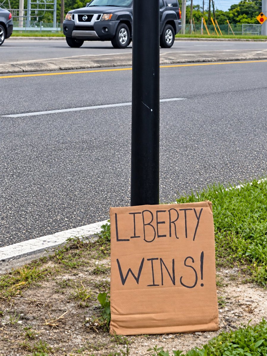 gwynnefluence's tweet photo. Liberty Wins!

#deflock 
#attendcitycouncilmeetings 
#DeFlockSeminole #FlockCameras #ALPR #MassSurveillance #Privacy #CivilLiberties #SeminoleCounty #Florida #LibertyWins https://t.co/K5mLSnm1EI