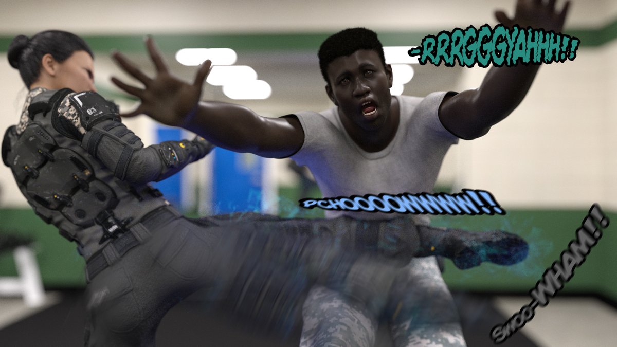 NexyComics's tweet photo. Splintered Cells ๐ต๏ธโโ๏ธ (Pages 41-44)
Sparring or a public beating?
#Transformation #TGTF #Shapeshift https://t.co/kkjIdJwdPd