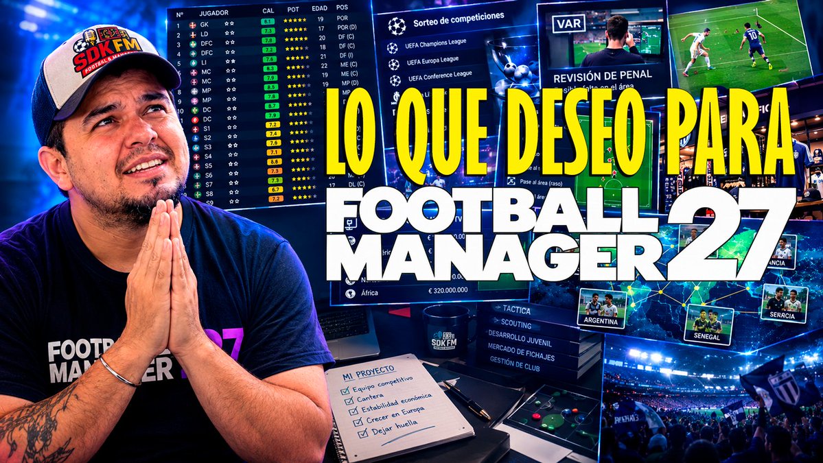 FmSudakas's tweet photo. Ya a algunas cositas le pegamos, así que contento 💯

Nos daran bola con otras peticiones??

Vos que deseas para este FM27⚽️??

Pegate una vuelta por el canal, mira el video y contame 😉

https://t.co/r1lwYD0YeJ https://t.co/kN55eSRbZr