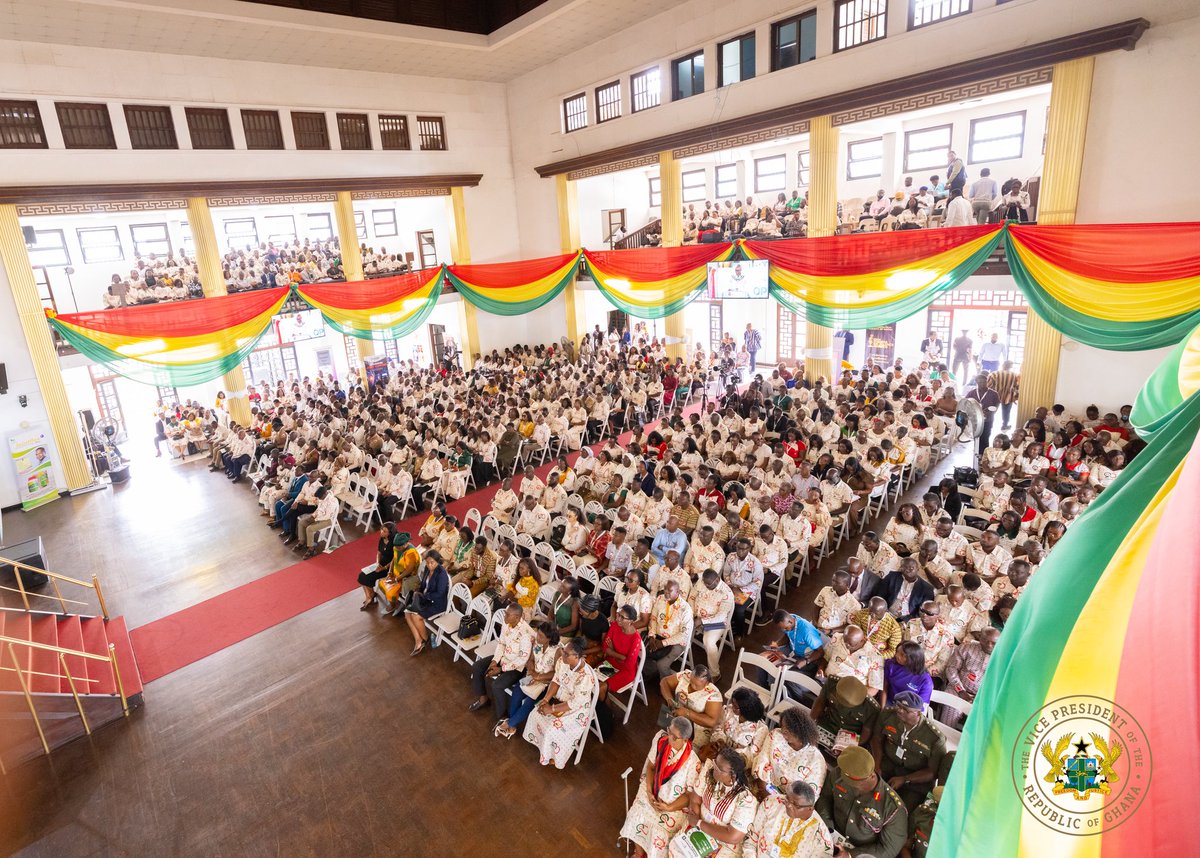 NJOAgyemang's tweet photo. I joined the Pharmaceutical Society of Ghana for the opening of its 90th anniversary and Annual General Meeting, under the theme “Science. Impact. Legacy: 90 Years of Pharmaceutical Excellence.”

For many Ghanaians, pharmacists are among the most visible and accessible health professionals, and they have an important role to play as we strengthen healthcare delivery. As initiatives such as Free Primary Healthcare and the Ghana Medical Trust Fund (MahamaCares) expand care, the competence, integrity, and professional standards of our healthcare workforce remain essential.

Government is also working to increase local pharmaceutical manufacturing to 70% over the next five years. This presents significant opportunities for jobs, research, innovation and economic growth, while reducing our dependence on imported medicines. As we expand production, quality must remain paramount. Medicines made in Ghana must meet rigorous standards and compete confidently beyond our borders.

Ninety years is a remarkable milestone. I congratulate the Pharmaceutical Society of Ghana and look forward to the profession playing an even greater role in building a stronger, more innovative and increasingly self-reliant healthcare system.
