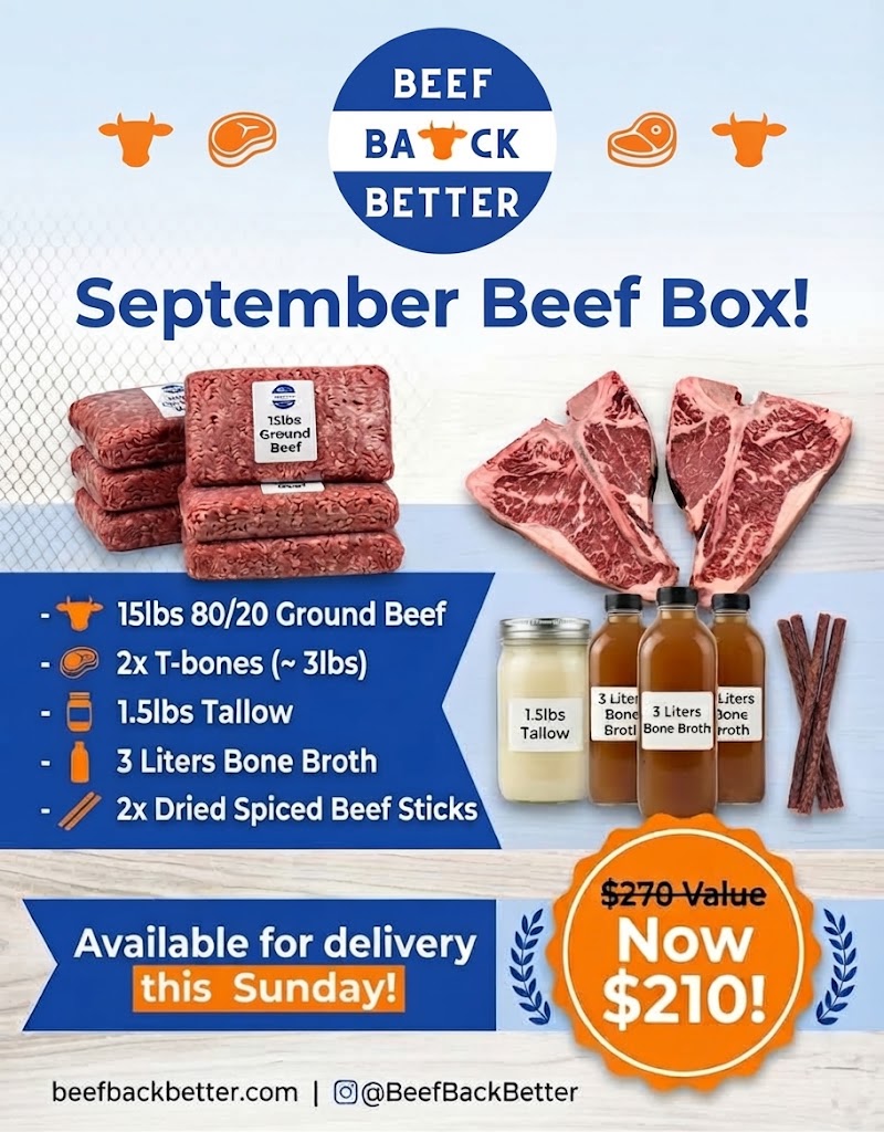 beefbackbetter's tweet photo. Also includes soup bones and marrow bones! Raw milk and liver/heart available on request! https://t.co/WIY407nfHs