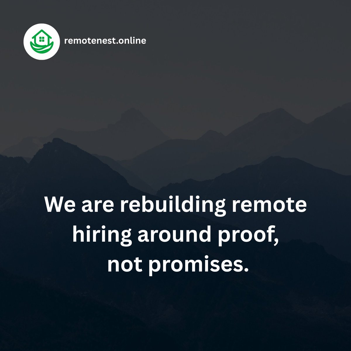litewavehq's tweet photo. Proof > promises.
Your GitHub commits, your portfolio, your actual work — that's what we score. Not keywords. https://t.co/2NHZpxGGaU