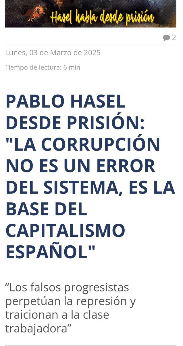 Accountable2019's tweet photo. Pablo Hasél: 67 meses y 1 semana secuestrado por decir la verdad. Siguen impunes los corruptos sobre los que rapeó y tuiteó. https://t.co/hflEYa08NE