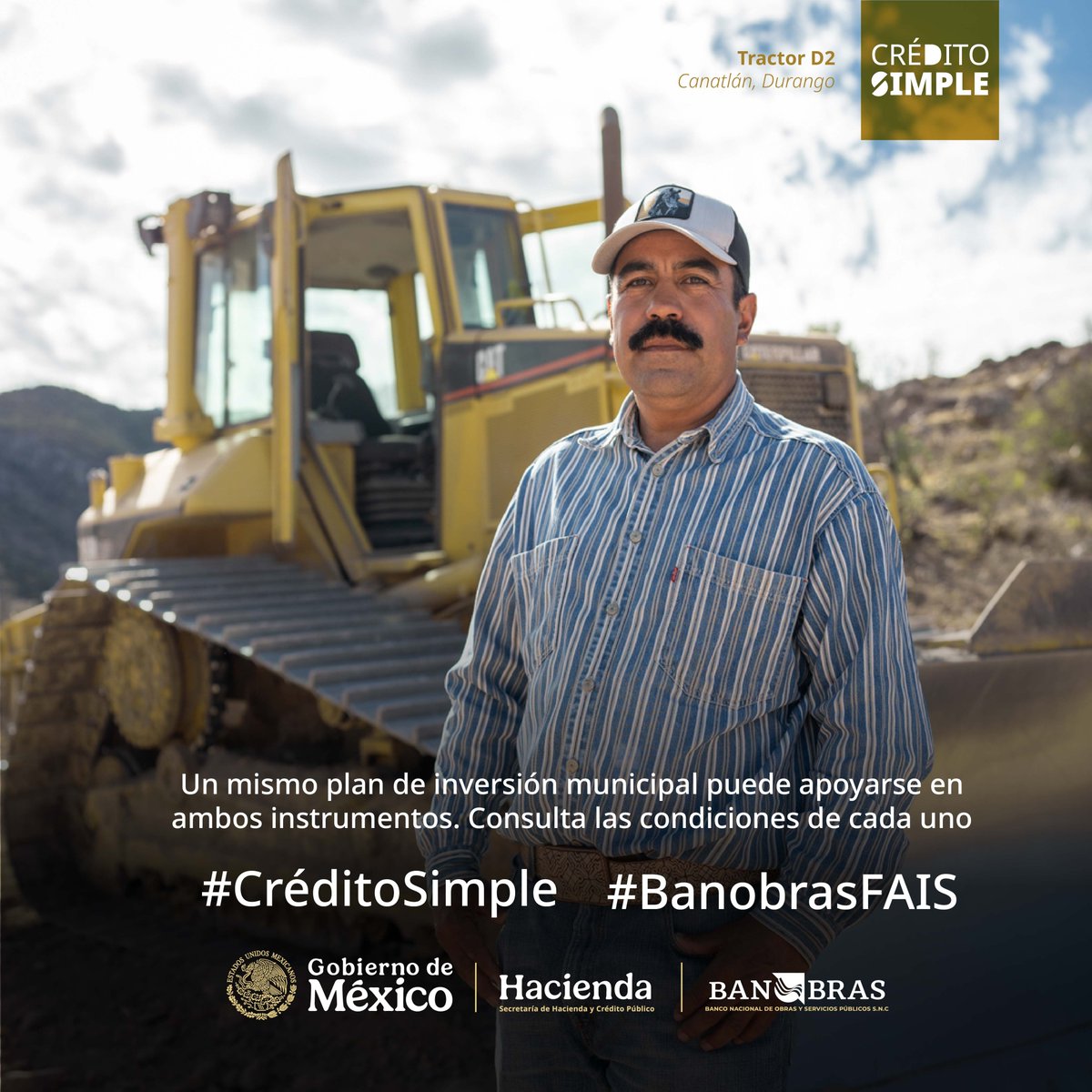 Banobras_mx's tweet photo. (4/4) Un mismo plan de inversión puede estructurarse con ambos, sin que uno consuma la capacidad del otro.
#BanobrasFAIS #CréditoSimple 
Asesoría legal y financiera sin costo: https://t.co/mwLvfi1hmv https://t.co/GHAFUUfhV0