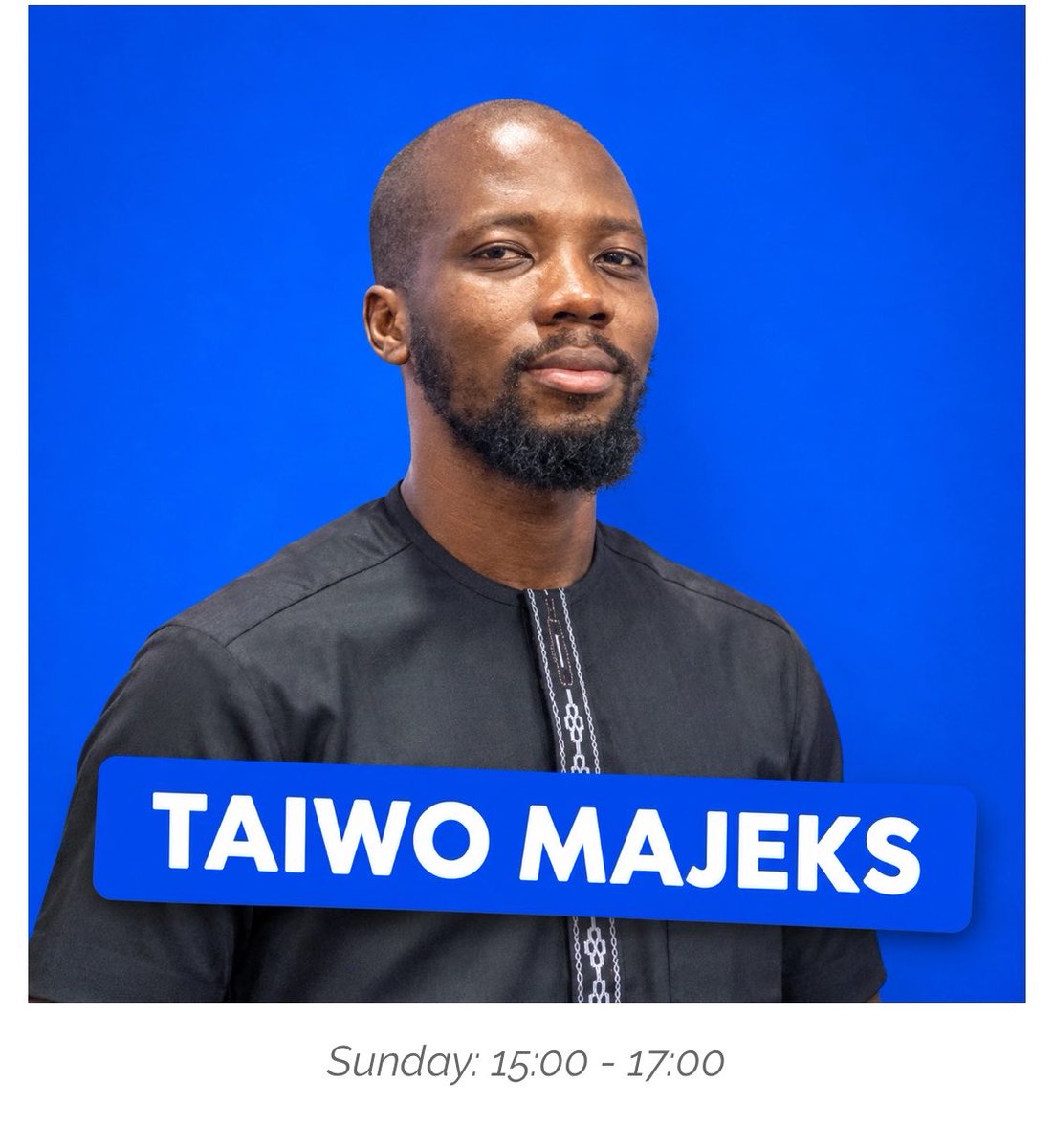 TaiwoMajeks's tweet photo. back on radio.
this time i’ll be presenting a weekly two-hour sports show for an ireland-based online radio station. https://t.co/m5RpwOe2u8