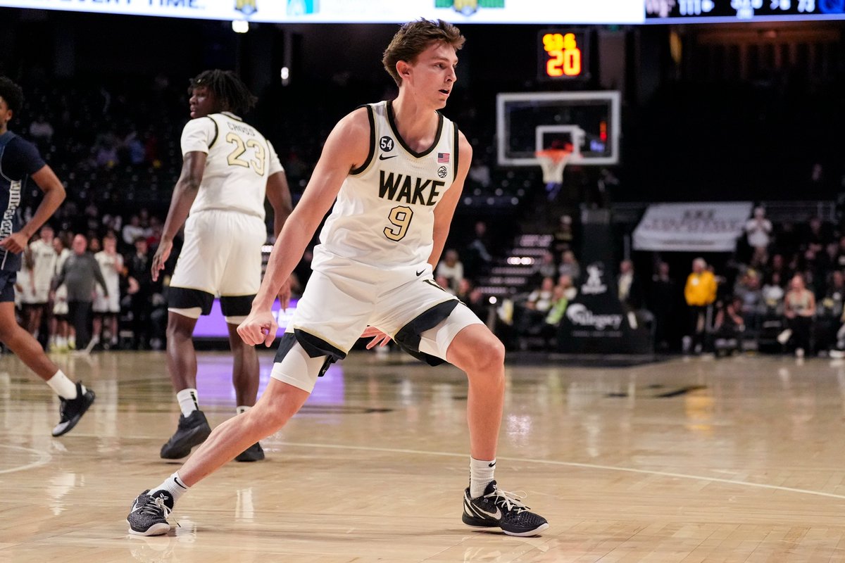ConorONeill_DI's tweet photo. "It’s tough at first, walking on. You’re not given a ton of opportunity. You have to earn it, right?"

Right -- and Wake Forest's Vincent Ricchiuti has earned not only a full scholarship, but a place in the Deacons' rotation as practices begin:

https://t.co/3T4dBC6iW5 https://t.co/mNxwyErDZ0