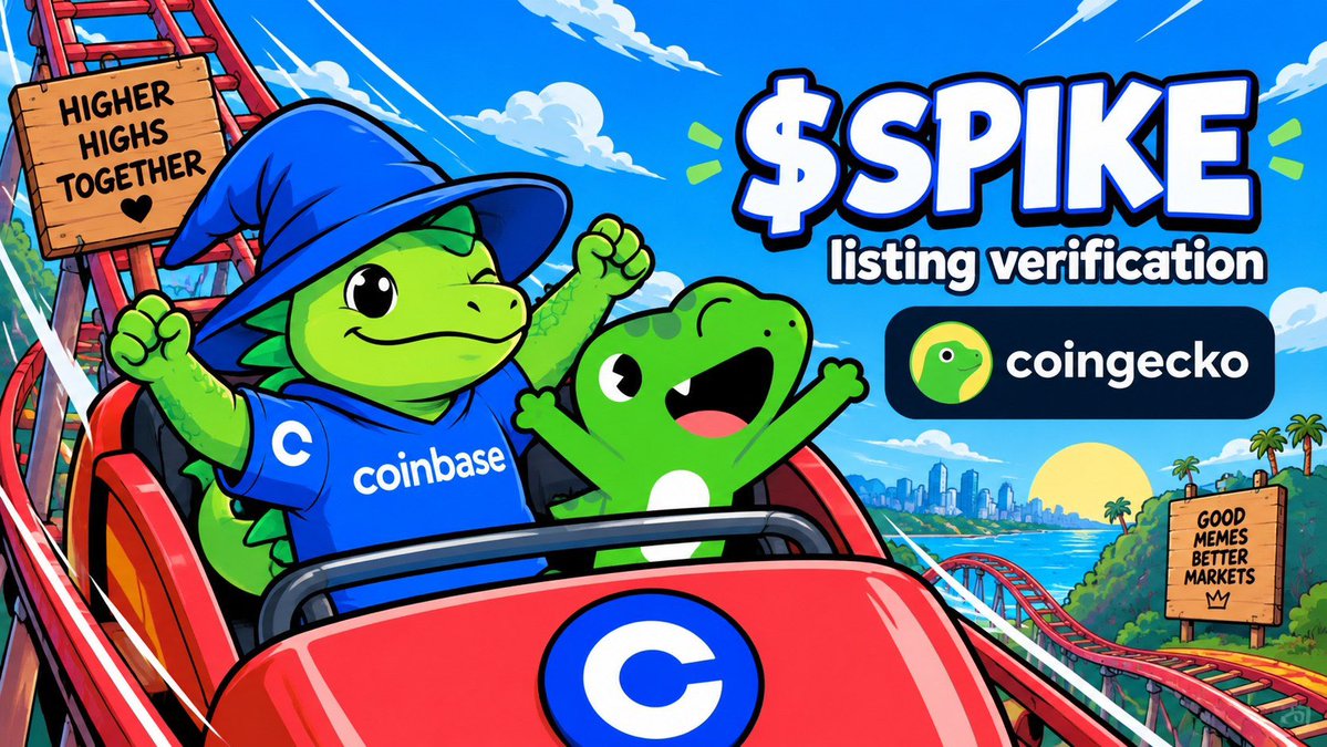 BriansIguana's tweet photo. 🦎 @COINGECKO LISTING VERIFICATION — SPIKE

🔎 Submission ID: CL2309260043
📜 Contract: 0x80210081479359b512F464058B2699CEBE998579
📊 GeckoTerminal chart: https://t.co/PliTuvy84c
🌐 Website: https://t.co/QPVk4IkWyA⁠

Project information:
SPIKE is the first Spike with zero fees, built around a contract that dates back approximately two years.

We’re submitting SPIKE to CoinGecko for verification and listing under submission CL2309260043.

🦎 SPIKE × CoinGecko
Different reptiles. Same family. 🌿