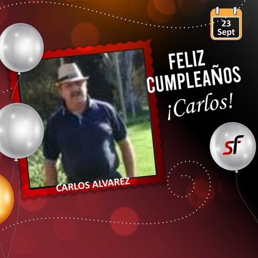 SFproductores's tweet photo. 🎂 Feliz cumpleaños, Carlos!

¡Que este día tan especial marque el comienzo de un año lleno de nuevas oportunidades, alegrías y momentos inolvidables! Disfrutá al máximo con tus seres queridos y amigos 🎉🥳

🥂 ¡Muchas felicidades!

#sfproductores #cumpleaños ⁣#PAS https://t.co/gJ389QlS6s