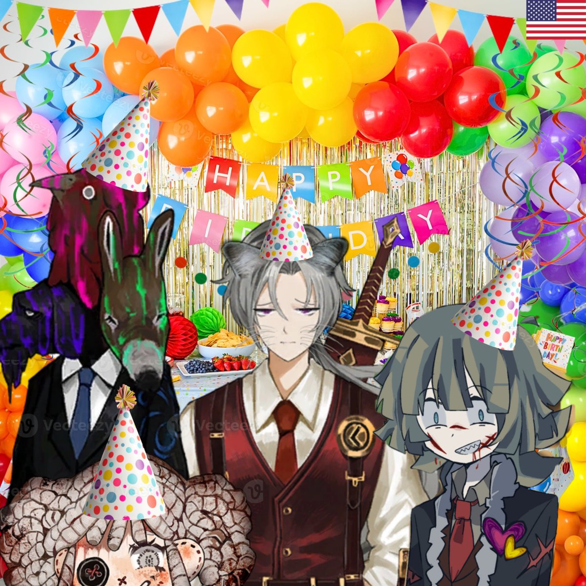 athumbtextbook's tweet photo. || IT'S MY BIRTH-DAAAAAY...

Hii! It's Alice, the owner of these accs,, 
@athumbtextbook 
@mikudroga_red 
@woofbawkheehaw 
@FleshTearing 

Thank you all so much for being with me all this time!! I promise to post more on this one! In the meantime.. love to all of you!! <33 https://t.co/3JDj3GNavp