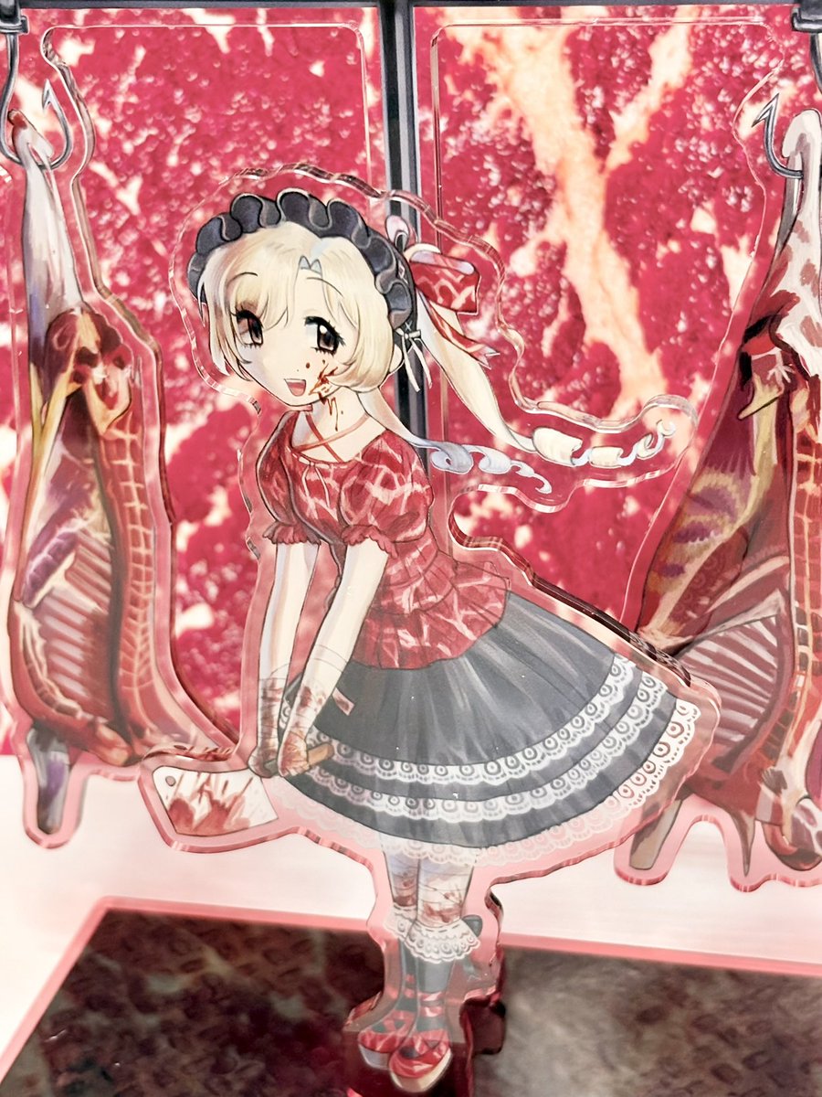 nessbarbecue's tweet photo. Butcher Lolita Girl standee is now available on my shop. 🥩❤️‍🩹

🔗 in bio https://t.co/tpCkxfZ3TQ