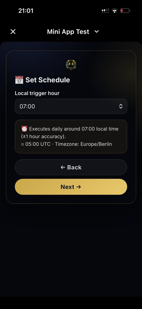 frerehugi's tweet photo. @Abdullahiidrisq @Jordan_Oforge Sure!

If you choose „daily“, you can adjust the hour and if you choose „weekly“, you can set the day and the time. https://t.co/vS1A4HxmWe