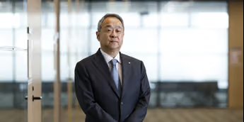 Loxandapp's tweet photo. Sumitomo CEO Shingo Ueno uses AI to save time, but says it lacks "kosoryoku" — the human ability to envision and shape the future. 👉 Follow the Loxand channel on WhatsApp: https://t.co/PE0guBnKCA https://t.co/9c4V9Hq6Go