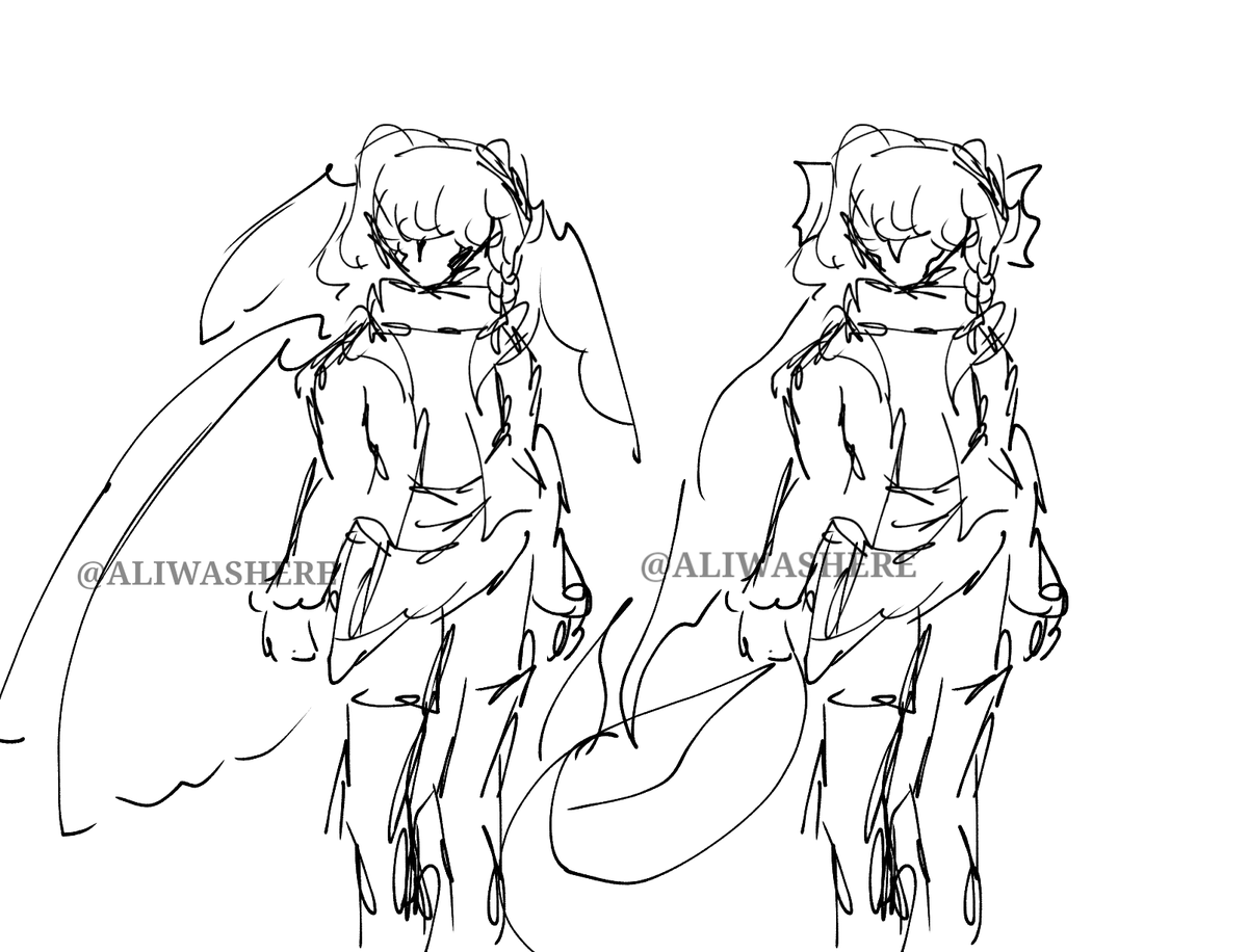 ALIW4SHERE's tweet photo. #Reinadrop
Messy concepts for a little Reina design and au,,, https://t.co/3Z3R2NJvSv