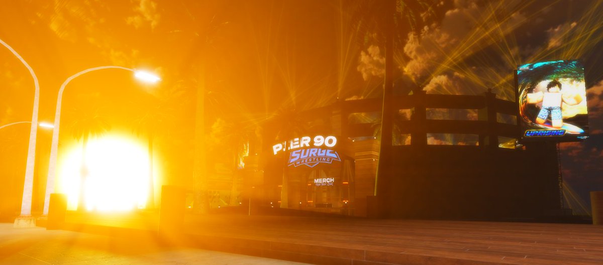 SurgeOnRoblox's tweet photo. COUNTDOWN TO THE GOODBYE
Surge's last Uprising! at the iconic Pier 90 venue, it's coming to a CLOSE THIS EVENING.
Come be part of it as we say goodbye to Pier 90 for all the great memories and moments this venue has given us.
#SURGE2026 #UNTILNEXTTIME