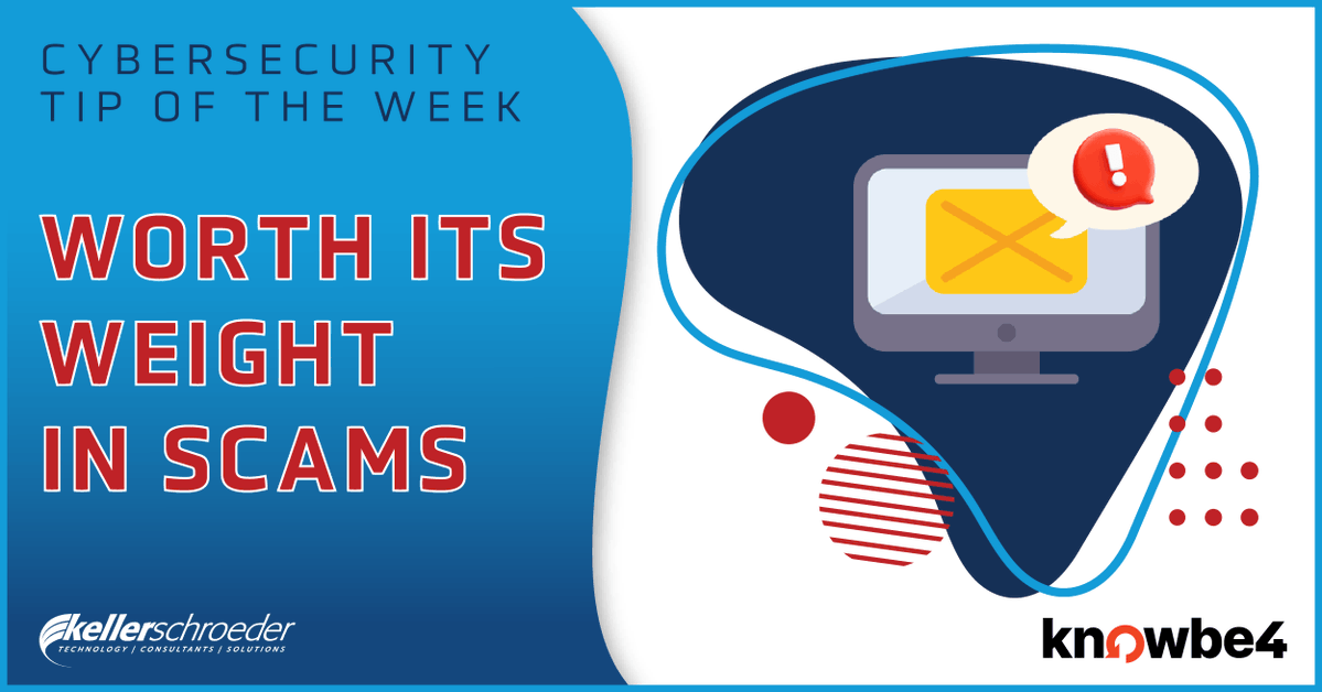 kellerschroeder's tweet photo. Learn how scammers use fake security alerts and remote access requests to steal financial information. https://t.co/gRU8zNg3Ta
#KnowBe4 #Cybersecurity #Scams #SecurityTip https://t.co/v9DLsTxscU