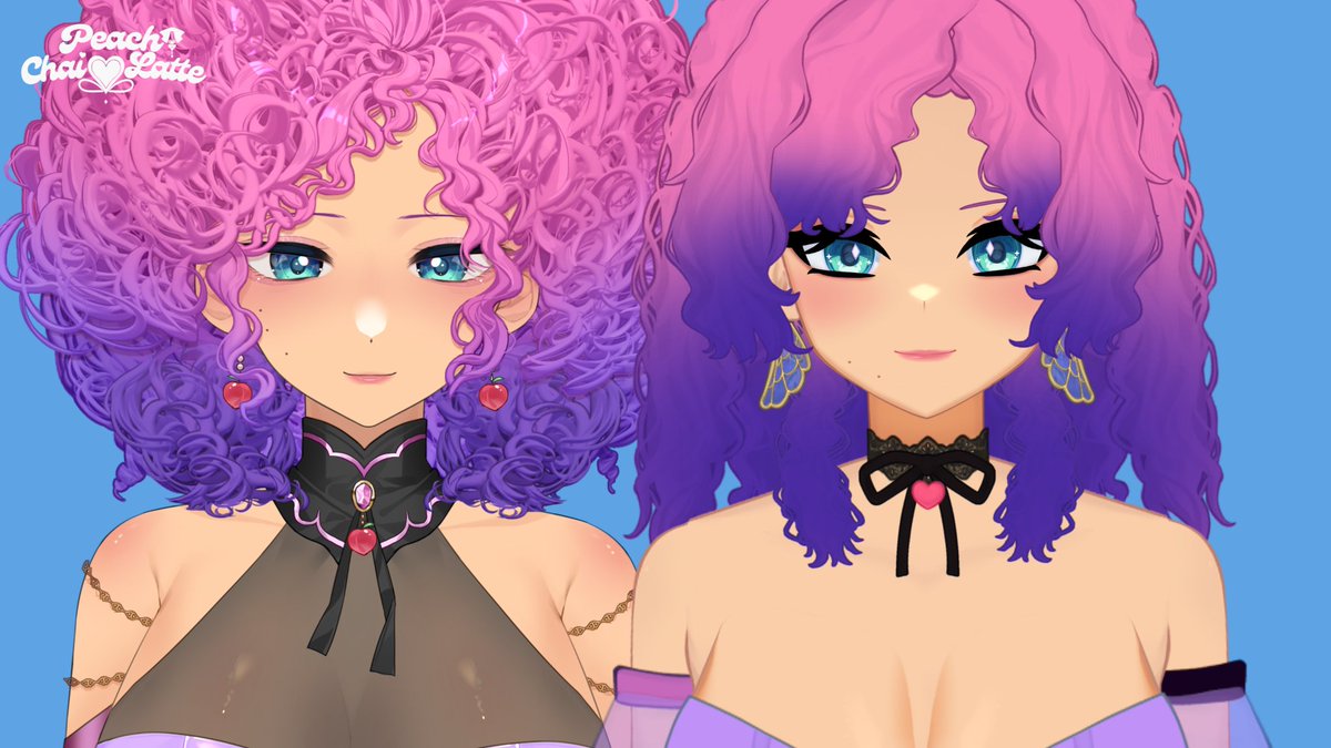 PeachiiChai's tweet photo. I love how soft and different this style is. I had to buy and try it out. Of course I first had to try remaking my own model~ 🌸 

She looks so cuteee~ 🩷 https://t.co/284q0uUQTO