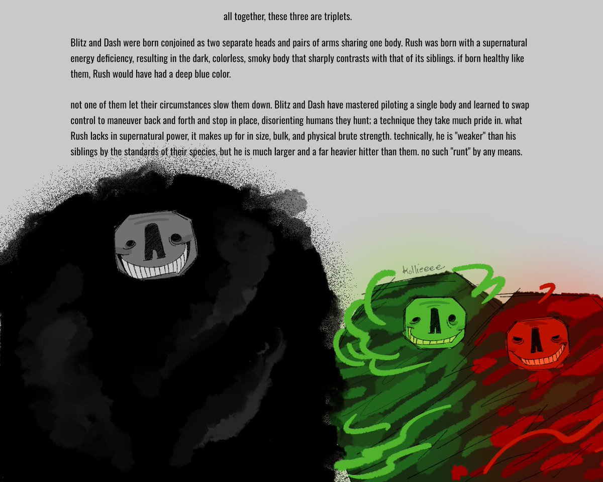 kollieeeeee's tweet photo. rush, blitz and dash in my au ^^ #doorsfanart https://t.co/2Dc3ZxJeyC