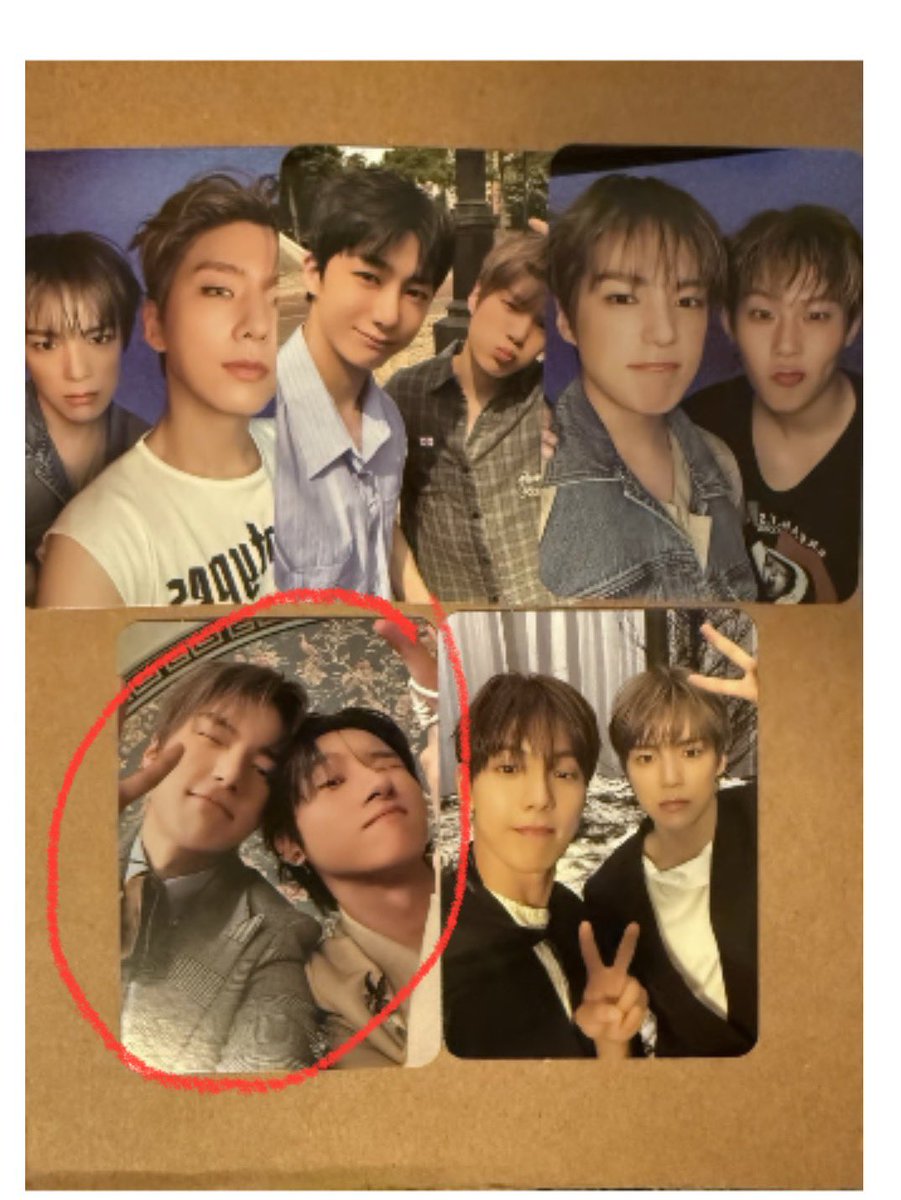 MX7_ChangKi's tweet photo. WTT #monstaxphotocard unit
Have : unit/group photocard (slide 1,2)
Want unit photo from The X (Minkyun, 1193, Kikyun slide 3,4)

Tracking shipping only or meet and trade ar concert
#photocardtrade #monstax #kpopphotocard https://t.co/zjVcLNsBOf