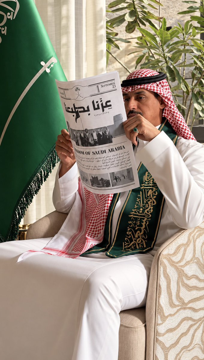 ghaieda's tweet photo. كل عام والمملكه العربية السعـودية حكومةً وشعباً بخير وكــل عام وانتِ يالعظيـمة عظيمة 🤍

٢٣ سبتمبـــر ٢٠٢٦ https://t.co/EMKcNB7B6E
