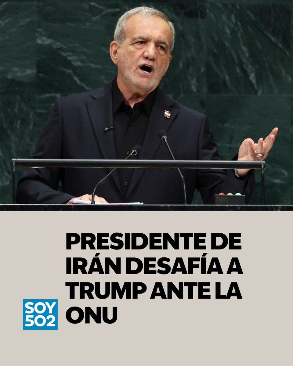 Trump debe saber que Irán nunca se "arrodillará", dice presidente iraní
