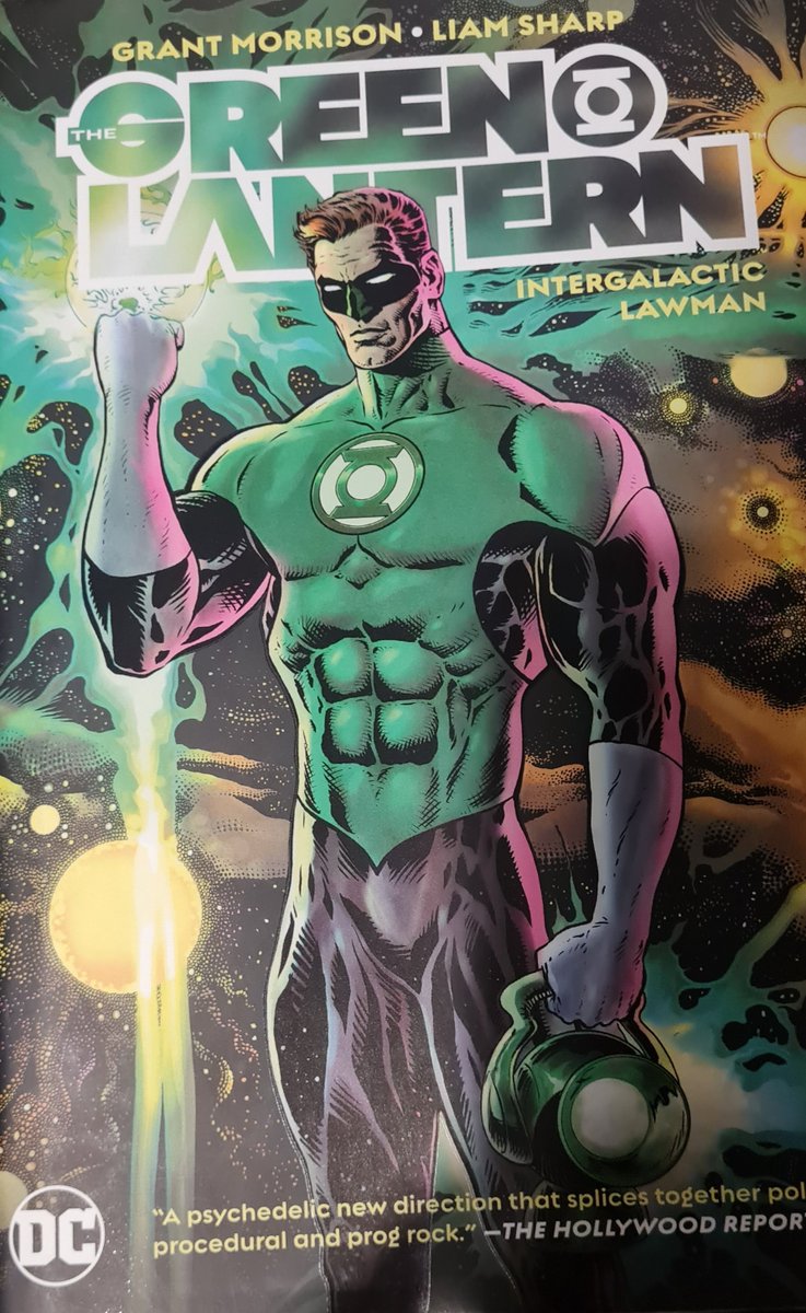 TheOasis0's tweet photo. @randomassninja If you read my previous response "or they don't care about the characters and stories in the comics" Grant Morrison doesn't care if the show is good or not because he has already written his adaptation of Green Lantern which is this book. Good book by the way that started his run https://t.co/4PrEEbNzRq