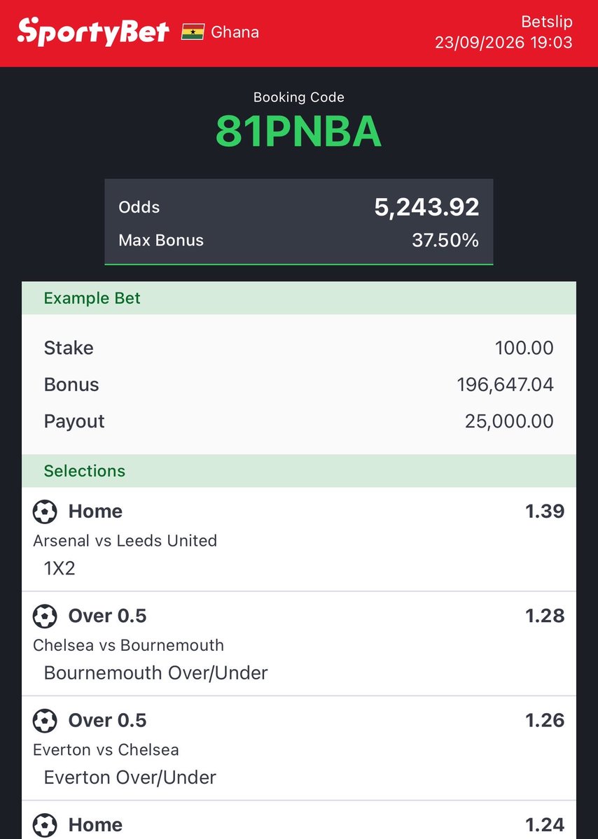 hendricks_106's tweet photo. 5,243 Odds Long Slip

Play and repost !! https://t.co/o0VLVXTV1F